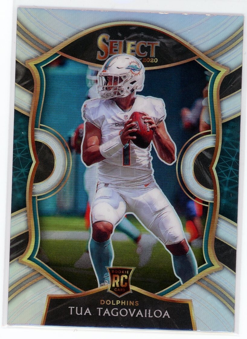 2020 Panini Select - Concourse Tua Tagovailoa #45 Silver Prizm (RC)