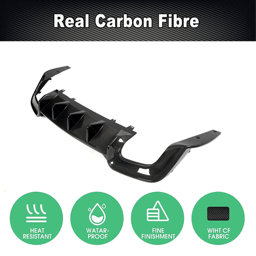 Difusor trasero de carbono para Audi A5 S-line S5 2020-2021 difusor alerón trasero - Imagen 5 de 14