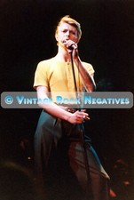 Unseen DAVID BOWIE Heroes Tour 4/20/78 - FINE ART PRO ARCHIVAL Photo (8.5x11)