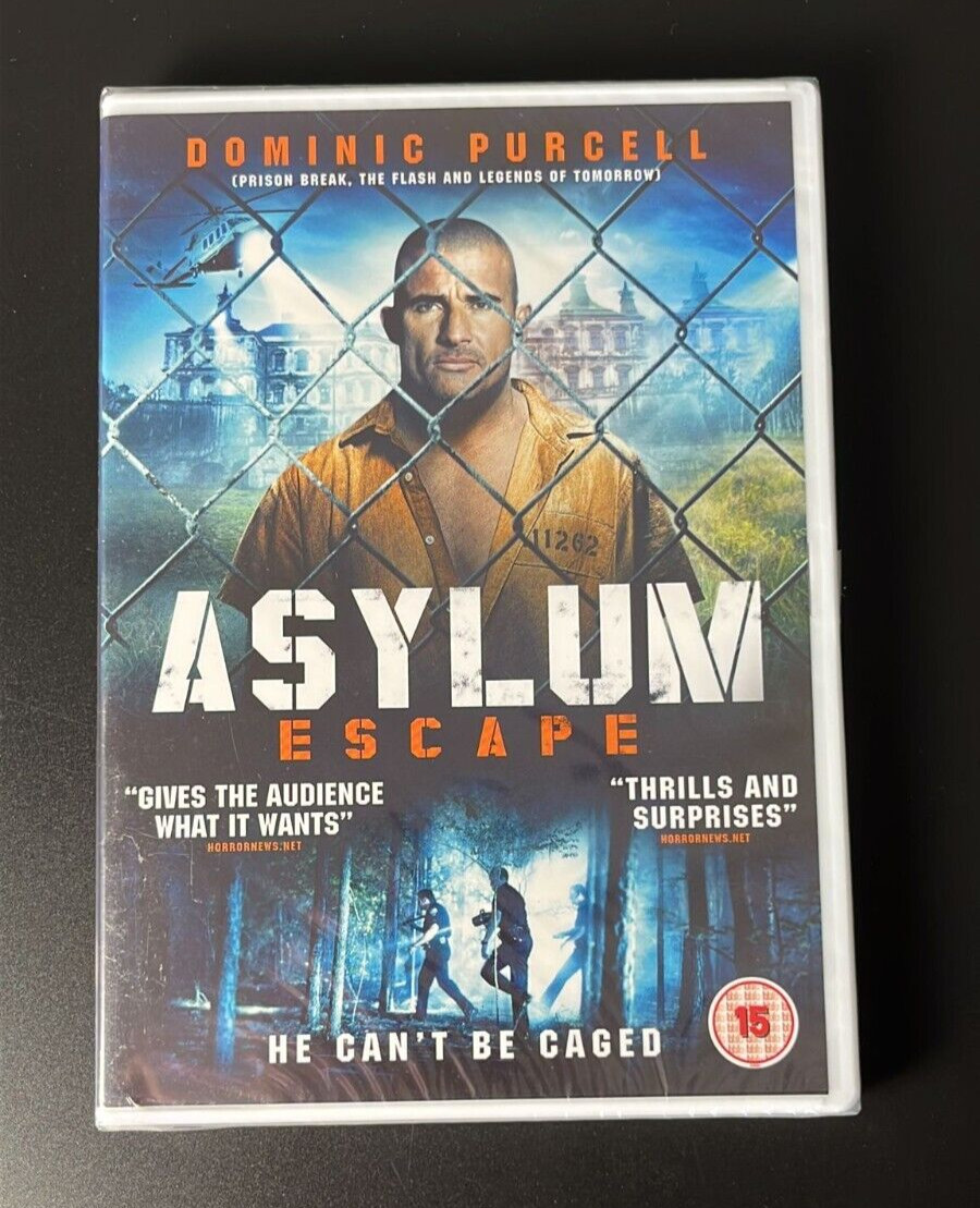 ASYLUM ESCAPE - DVD (2016) - NEW SEALED