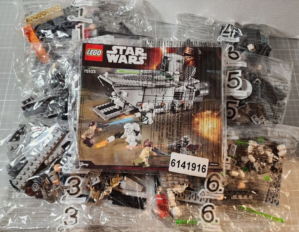 LEGO Star Wars First Order Transporter Set 75103 - New Without Box - 2015 - Image 2 of 4