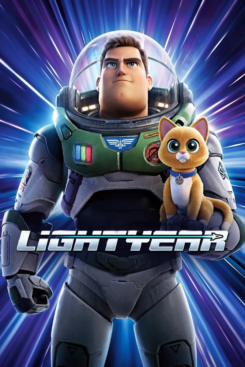 2022 Disney Lightyear Movie Poster 11X17 Buzz Lightyear Star