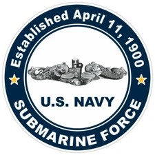 Established April 11, 1900, Sub Force Decal Bumper Sticker Military Decal 5"