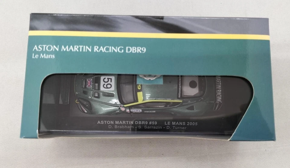 1/43 Spark Aston Martin DBR9 #59 24H Le Mans 2005 Green w/ Box From Japan S5856 - Image 3 of 4