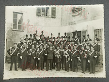 Foto Storica di Gruppo con Ufficiali 1953 Carabinieri Novi Ligure 23 x 17