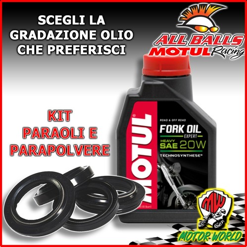 KIT REVISIONE FORCELLA PARAOLI PARAPOLVERE OLIO Yamaha TDM 850 Euro 2000 2001 - Imagen 4 de 8