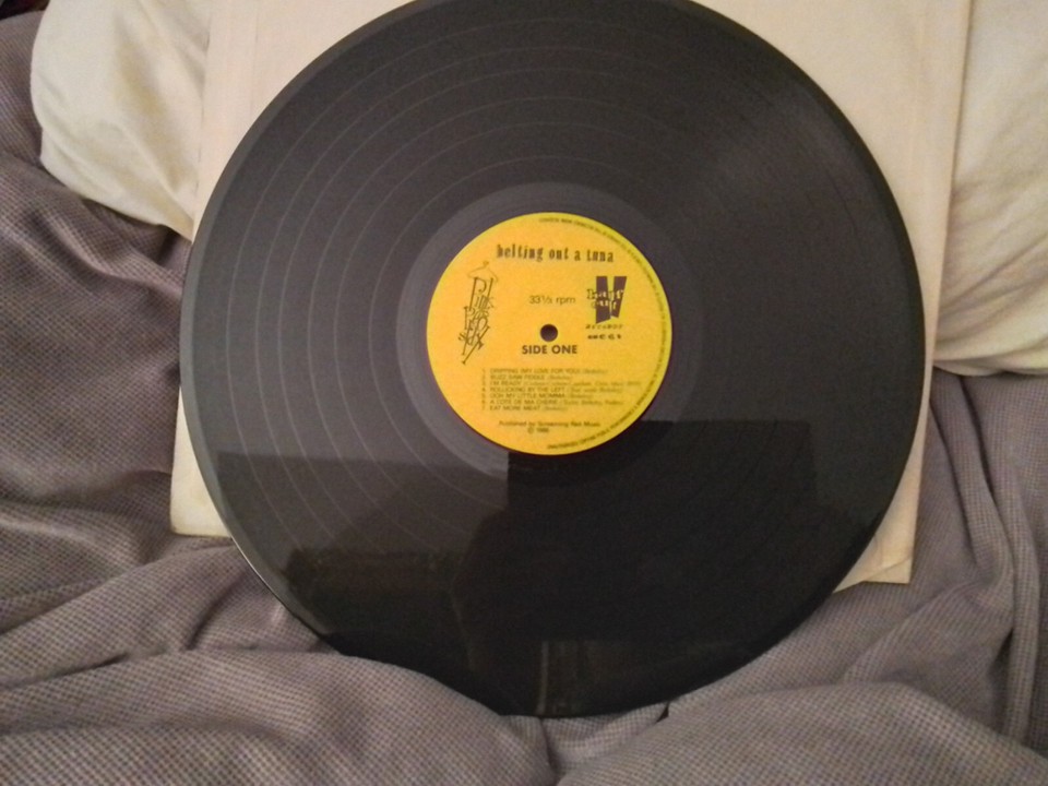 Pink Peg Slax Belting Out A Tuna 12" Vinyl LPHC61 Only Pressing UK