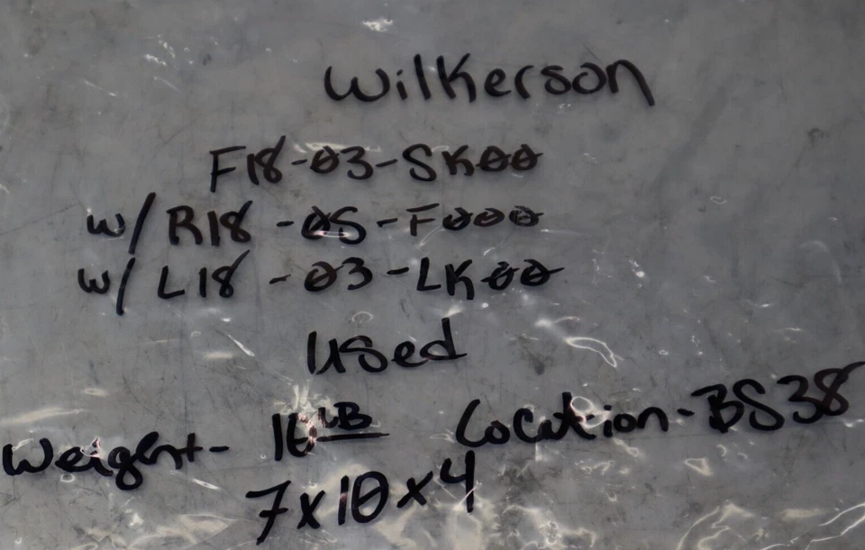 Wilkerson F18-03-SK00 Filter W/ R18-03-F000 Regulator & L18-03-LK00 Lubricator - Image 2 of 4