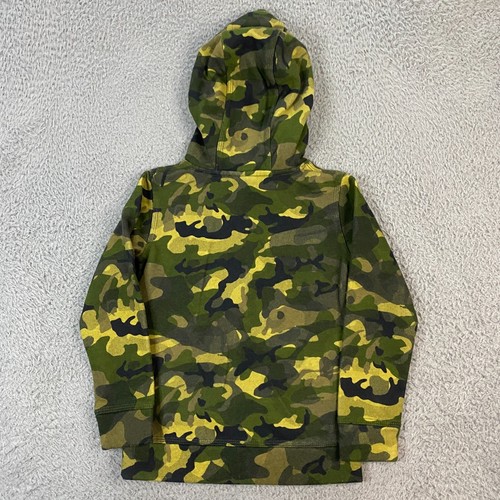 Nike Hoodie Boys 5 Camouflage Fleece Hunting Pullover Sweatshirt Olive Green - Picture 5 of 9