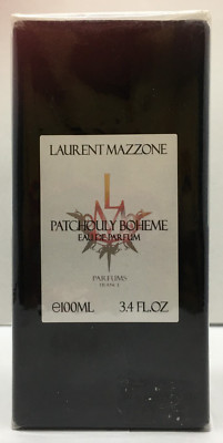 Patchouli Boheme Laurent Mazzone for Unisex Eau de Parfum 100ml New in SealedBox