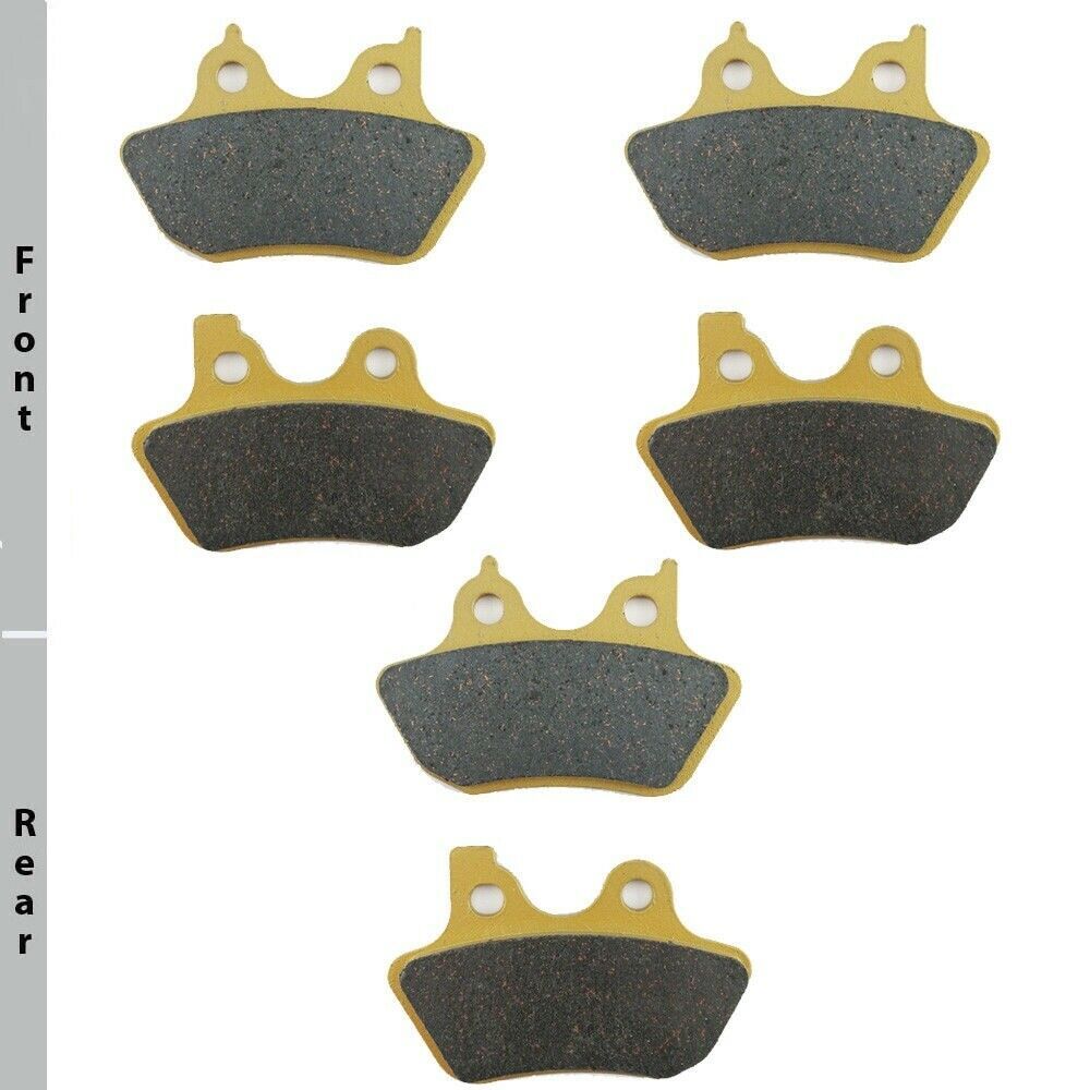 Front & Rear Brake Pad Set For Harley FLHTCUI Electra Glide Ultra & Classic Models