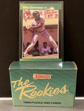 1989 Donruss The Rookies Mike Devereaux Baseball Cards #51