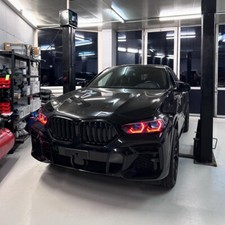 Placas/módulos LED DRL Angel Eye rojo para BMW X5 X5M X6 X6M 2019-2022 láser