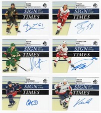 2019-20 SP Authentic Sign of the Times Autograph Auto Pick From List !!