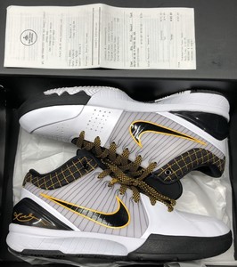 kobe 4 white del sol