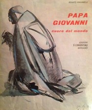 BOOK POPE JOHN HEART OF THE WORLD ED.DE LUXE IL CONVENTINO BERGAMO 1963