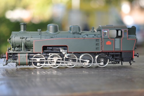 FULGUREX 1:43.5 SNCF Tenderdampflok Quest 050 TQ 4 Messingmodell OVP Spur 0 - Bild 2 von 24