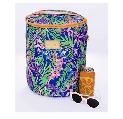 Lilly Pulitzer Insulated Soft Beach Cooler with Strap, How You Like Me Prowl