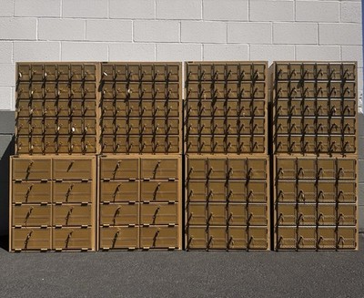 30 / 16 / 8 Door Mail Box / PO Boxes Rear Loaders ALL Keys SHIPPING INCLUDED