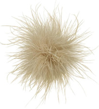 Dainty Feather Flower Large Brooch Pin for Women Men Elegant Oversized Floral La