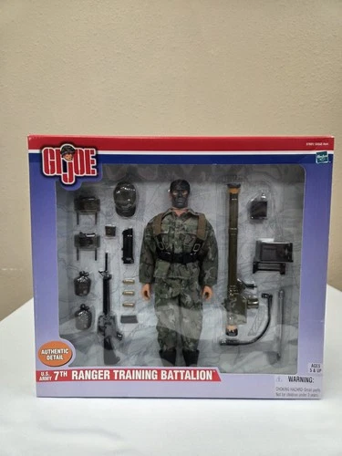 GI Joe U.S. Army 7th Ranger Training Battalion 1/6 Scale Hasbro 2000