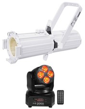Chauvet DJ EVE E-50Z Ellipsoidal Warm White D-Fi LED Gobo Spot Light Moving Head