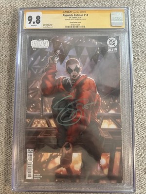 Absolute Batman #14 SS CGC 9.8 Chew Cover Signed By Scott Snyder DC
