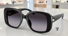 TORY BURCH TY7223U 17098G Black Grey Gradient Dark Grey 53 mm Women's Sunglasses