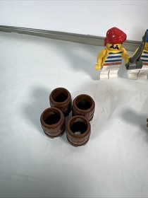 LEGO Captain Red Beard Pirate 3 crew Minifigure 6286 6273 6289 6276