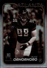 Ruke Orhorhoro 2024 Topps Chrome Sepia Refractor Atlanta Falcons Rookie #279