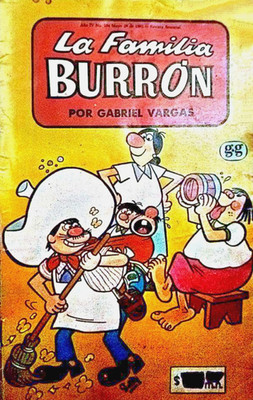 La Familia Burron Campeones De La Risa Color COMICS Mexicanos -127 Revistas-