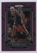 2023 Panini Prizm WNBA Purple Prizm 109/149 Teaira McCowan #52 06y2