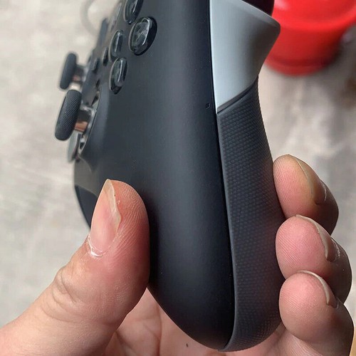 Gamepad Rubberised Grip Replacement for Xbox One Elite Controller Rear Handles - Picture 2 of 6