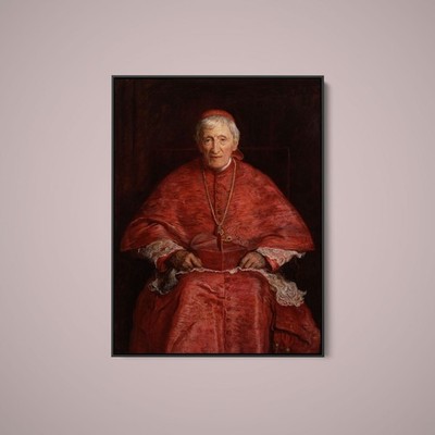 John Everett Millais - John Henry Newman - Art Print on Paper or Canvas