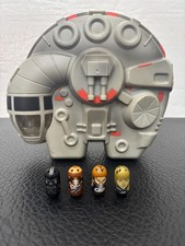 Mighty Beanz Star Wars Millennium Falcon w/28 characters- Han Solo/Chewbacc/DV/L