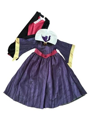 Disney Evil Queen Costume Dress Halloween Snow White Child Kids No Bow size 5/6