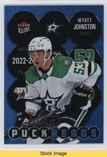 2024-25 Upper Deck Fleer Ultra Puckheads Wyatt Johnston #PH-1 READ 3yd