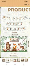 Woodland Baby Shower Decor Set
