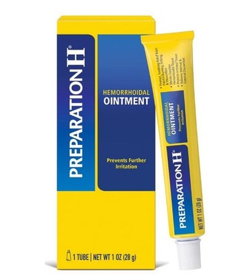 Preparation H Hemorrhoid Ointment, Itching, Burning and Discomfort Relief - 1 Oz