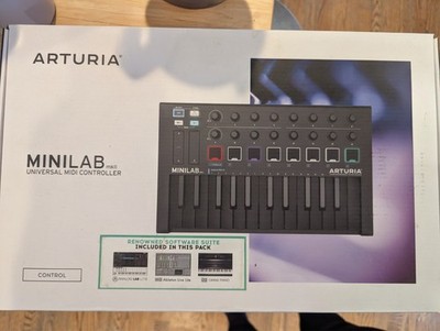 Arturia MiniLab Mk II 25-Key Controller - Black