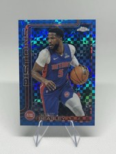 2025-26 Topps Chrome - Malik Beasley #36 Blue X-Fractor