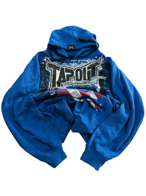 Vintage Tapout Hoodie MMA Graphic Sweatshirt Y2K Streetwear Fighting Style