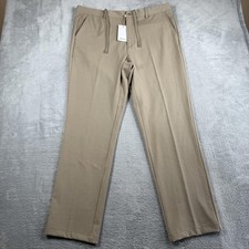 Quince Pants Mens 36x32 Beige Ultra Stretch 24/7 Smart Chino Work Travel Golf