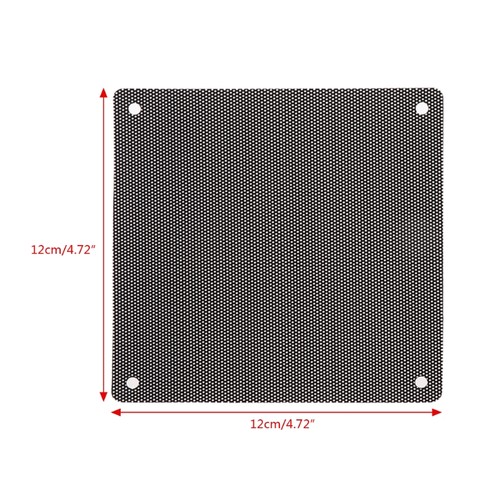 5Pc Computer Mesh PVC for Case Fan Dust Filter Dustproof Cover Chassis Dust Cove - Afbeelding 2 van 8