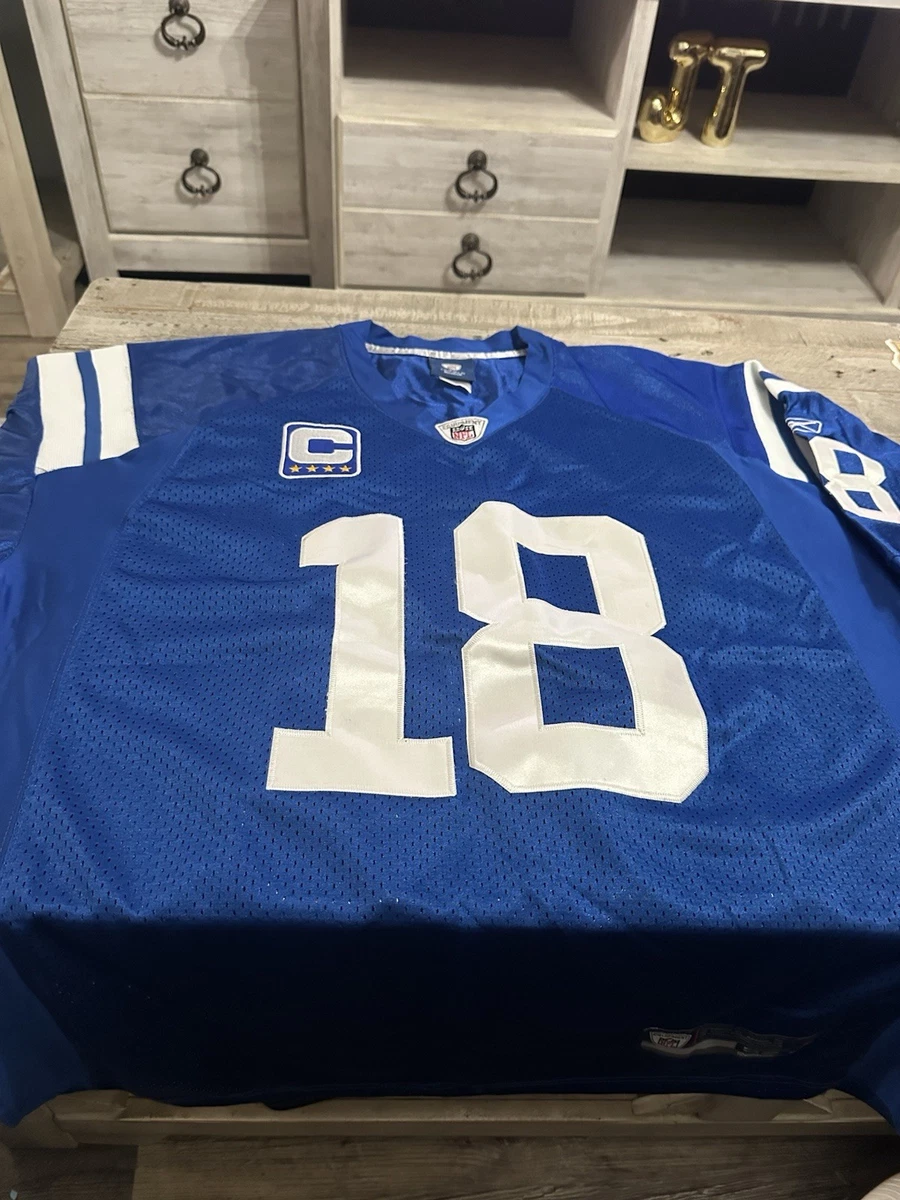 Reebok デッドストック NFL インディアナ ポリス マニング サイズXL Reebok Peyton Manning NFL Jerseys for sale | eBay