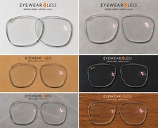 Genuine OEM Ray-Ban Meta Wayfarer RW4006 RW4012 53mmClear Replacement Lenses
