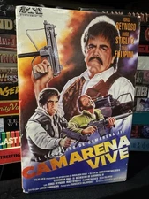 Camarena Vive VHS Rare Big Box! Jorge Reynoso Hugo Stiglitz
