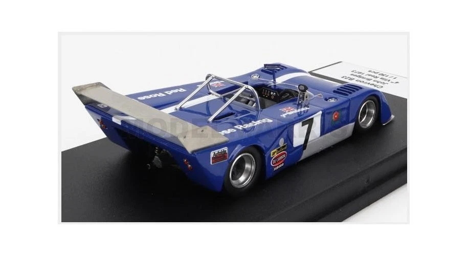 TROFEU TRFDSN85 CHEVRON - B23 N 7 4th RALLY VILA REAL 1973 J.BRIDGES - BLUE - 1/ - Immagine 2 di 2