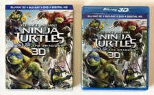 Teenage Mutant Ninja Turtles: Out Of The Shadows Blu-ray 3D w/ Slipcover 2014