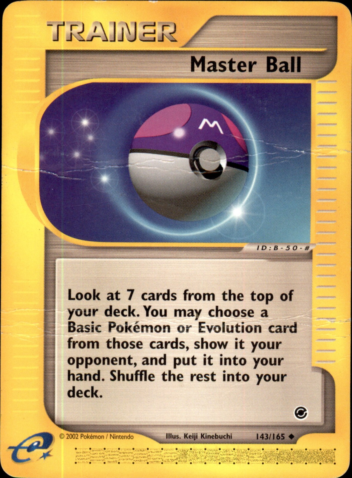 Master Ball 143/165 Regular - Pokemon Expedition - HP